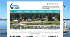 Desktop Screenshot of killdeerbeachresort.com